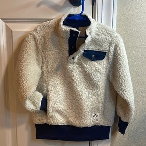 NWT Gap sherpa pullover sz 5